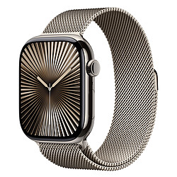 Apple Bracelet Milanais Naturel pour Apple Watch 46 mm - M/L