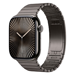 Apple Bracelet A Maillons Ardoise pour Apple Watch 46 mm
