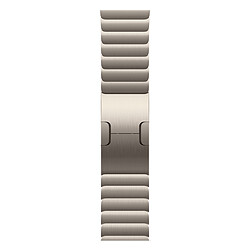 Apple Bracelet A Maillons Naturel pour Apple Watch 46 mm