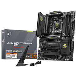 MSI MAG X870 TOMAHAWK WIFI Carte mère ATX Socket AM5 AMD X870 - 4x DDR5 - M.2 PCIe 5.0 - USB4 - PCI-Express 5.0 16x - LAN 5 GbE - Wi-Fi 7