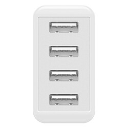 Goobay Chargeur multiport USB-A 30 W (Blanc)