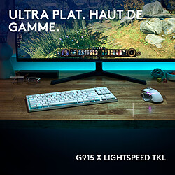 Logitech G G915X TKL Lightspeed Blanc (Tactile Version)