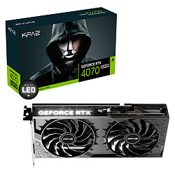 KFA2 GeForce RTX 4070 SUPER 1-Click OC 2X V2 12 Go GDDR6X - HDMI/Tri DisplayPort - DLSS 3 - PCI Express (NVIDIA GeForce RTX 4070 SUPER)