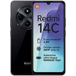 Xiaomi Redmi 14C Noir (4 Go / 128 Go)