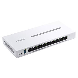 ASUS ExpertWiFi EBG19P Routeur filaire Gigabit PoE+ VPN avec 6 ports Gigabit RJ45 LAN PoE+ + 2 ports Gigabit RJ45 LAN/WAN PoE+ + 1 port Gigabit RJ45 WAN