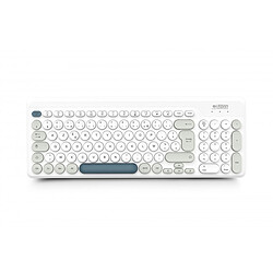 Urban Factory ONLEE Color - Blanc Clavier sans fil RF - interrupteurs à membrane - AZERTY, Français