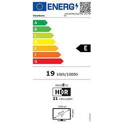 ViewSonic 27" LED - VG2709-2K-MHD pas cher