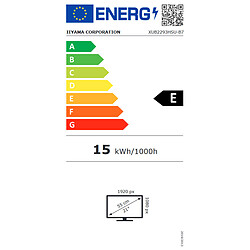 iiyama 21.5" LED - ProLite XUB2293HSU-B7 pas cher