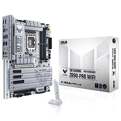 ASUS TUF GAMING Z890-PRO WIFI Carte mère ATX Socket 1851 Intel Z890 Express - 4x DDR5 - M.2 PCIe 5.0 - Thunderbolt 4 - PCI-Express 5.0 16x - LAN 2.5 GbE - Wi-Fi 7/Bluetooth 5.4