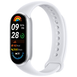 Xiaomi Mi Smart Band 9 Gris Bracelet connecté - étanche - écran couleur AMOLED de 1.62" - 192 x 490 pixels - Bluetooth 5.4 - 233 mAh - iOS/Android