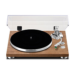 Teac TN-400BT-X Noyer Platine vinyle à courroie - 3 vitesses (33-45-78 trs/min) - Bluetooth - Pré-ampli intégré - Cellule Audio-Technica AT95E