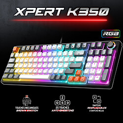 Spirit of Gamer Xpert-K350 (Blanc)