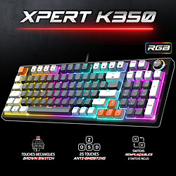 Spirit of Gamer Xpert-K350 (Noir)