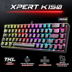 Spirit of Gamer Xpert-K150 (Noir)