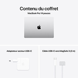 Apple MacBook Pro M4 14" Argent 24 Go/1 To (MCX14FN/A) pas cher