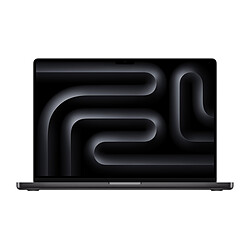 Apple MacBook Pro M4 Pro 16" Noir sidéral 48 Go/4 To (MX2Y3FN/A-4TB-QWERTY-US-NANO) Clavier QWERTY américain Puce Apple M4 Pro CPU 14 coeurs (GPU 20 coeurs) 48 Go SSD 4 To 16" LED Liquid Retina XDR verre nano-texturé Wi-Fi 6E/Bluetooth Webcam macOS Sequoia
