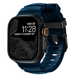 Nomad Rocky Point Band 45 mm Atlantic/Black Hardware