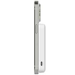 Belkin Batterie Externe Magnétique 8K avec Qi2 et Fonction Stand (Blanc) pas cher