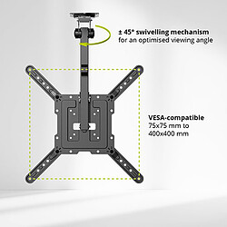 Goobay Ceiling Mount M pour TV de 23" à 55" 