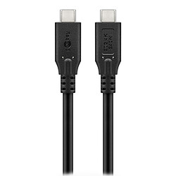 Goobay Câble USB4 Type C (M/M) - Power Delivery - 1 m