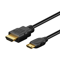 Goobay Ultra High Speed Câble HDMI 2.1 vers Mini HDMI 8K@60 Hz - 1 m