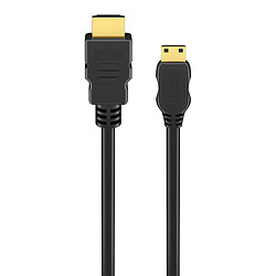 Goobay Ultra High Speed Câble HDMI 2.1 vers Mini HDMI 8K@60 Hz - 1 m