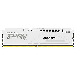 Kingston FURY Beast 16 Go DDR5 6400 MHz CL32 - Blanc