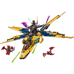 LEGO Ninjago 71833 Le super avion tempête de Ras et Arin