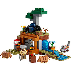 LEGO Minecraft 21269 L'expédition dans la mine du tatou