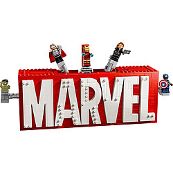 LEGO Marvel 76313 Logo MARVEL et ses super héros