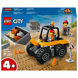 LEGO City 60450 La chargeuse de chantier jaune