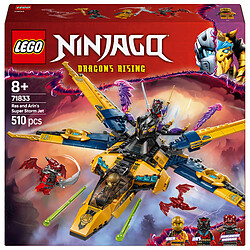 LEGO Ninjago 71833 Le super avion tempête de Ras et Arin