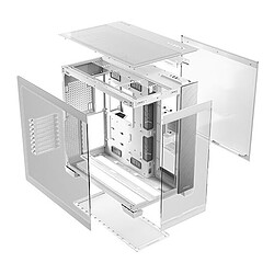 Antec C8 Aluminium White (Aluminium/Blanc) pas cher