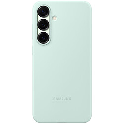 Samsung Coque Silicone Vert d'eau Galaxy S25+