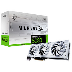 MSI GeForce RTX 5080 16G VENTUS 3X OC WHITE