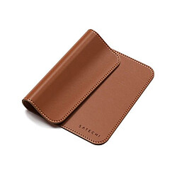 SATECHI Vegan Leather Premium Mousepad (Marron)