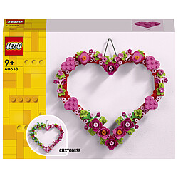 LEGO Icons 40638 Décoration en Forme de Coeur