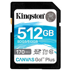 Kingston SD Plus Canvas Go! SDG3/512GB