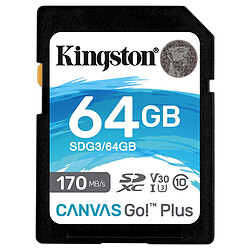 Kingston SD Plus Canvas Go! SDG3/64GB