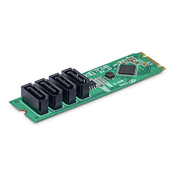 StarTech.com Carte d'extension M.2 PCIe 3.0 vers HDD/SSD SATA