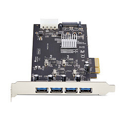 StarTech.com Carte contrôleur PCI Express 4 ports USB-A 3.0