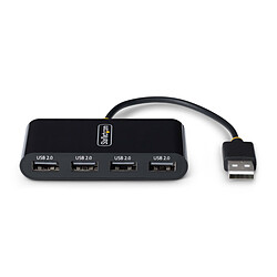 StarTech.com Hub USB-A 2.0 portable - Noir