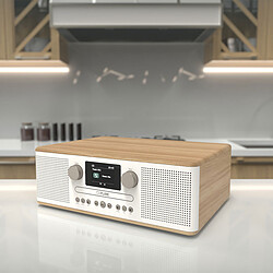 Pure Classic C-D6 Blanc/Chêne pas cher