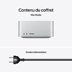 Apple Mac Studio M4 Ultra 96Go/1To (MU973FN/A) pas cher