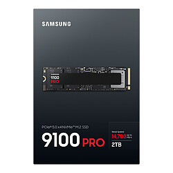 Samsung SSD 9100 PRO M.2 PCIe NVMe 2 To pas cher