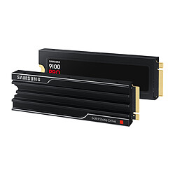 Samsung SSD 9100 PRO M.2 PCIe NVMe 4 To avec dissipateur pas cher