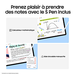 Avis Samsung Galaxy Tab S10 FE 10.9" SM-X526 128 Go Gris 5G