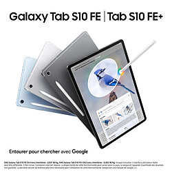 Samsung Galaxy Tab S10 FE+ 13.1" SM-X620 128 Go Bleu Wi-Fi