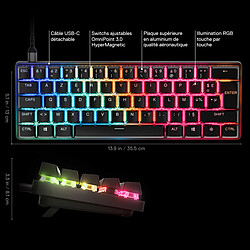 Avis SteelSeries Apex Pro Mini Gen 3 (Noir)