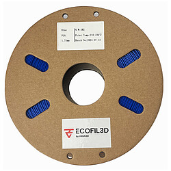 ECOFIL3D PLA Eco - 1.75 mm 1 Kg - Bleu